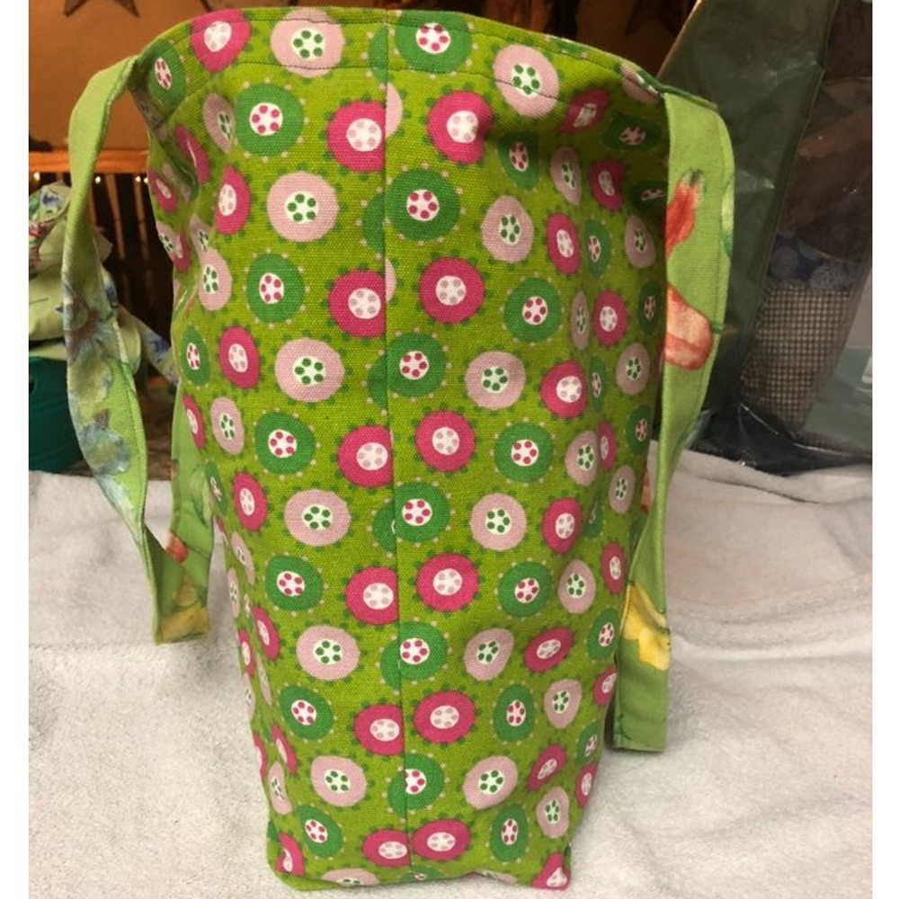 Reusable & Reversible bag - Handmade Shopping bag